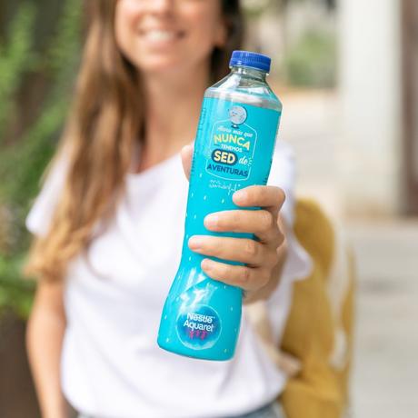 Nueva colección de botellas recicladas: Nestlé  Aquarel  y Mr.  Wonderful  colaboran de nuevo