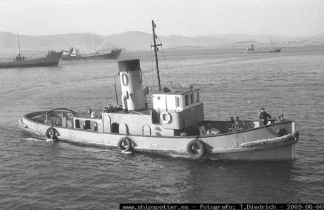 1961:el remolcador Abel, hundido en nuestra bahía