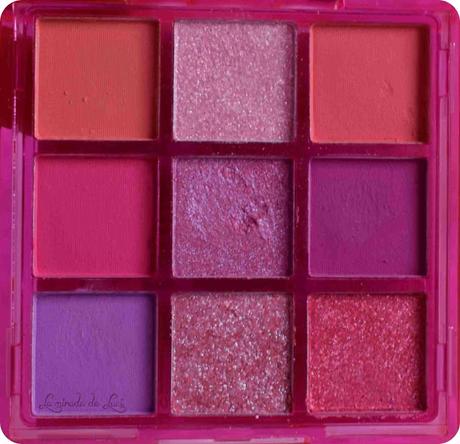 W7 Cosmetics, paletas de sombras Vivid