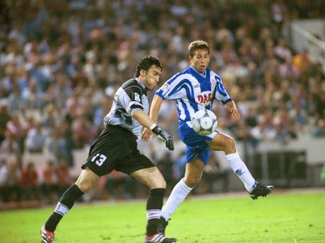 Tamudo gol a Toni Jiménez en la final de copa del 2000