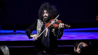 Ara Malikian, tras ser descalificado de los Grammy Latino.