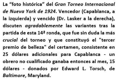 Lasker, Capablanca y Alekhine o ganar en tiempos revueltos (121)