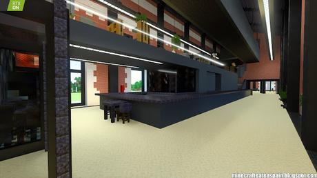 Minecrafteate en RTX: Réplica Minecraft de La Estación, Burgos, España.