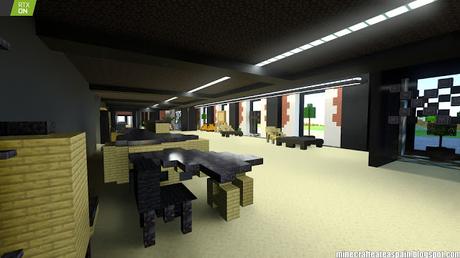 Minecrafteate en RTX: Réplica Minecraft de La Estación, Burgos, España.