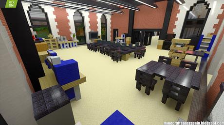 Minecrafteate en RTX: Réplica Minecraft de La Estación, Burgos, España.