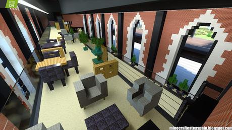 Minecrafteate en RTX: Réplica Minecraft de La Estación, Burgos, España.