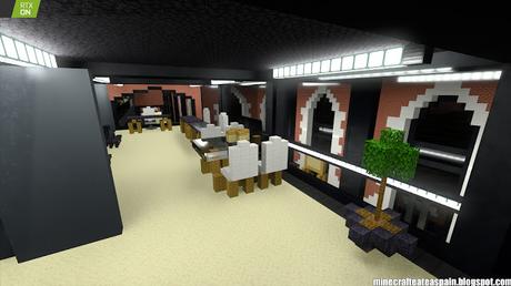 Minecrafteate en RTX: Réplica Minecraft de La Estación, Burgos, España.