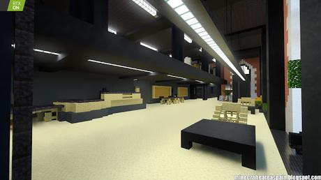 Minecrafteate en RTX: Réplica Minecraft de La Estación, Burgos, España.