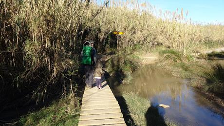 Pasarela sobre el río Gaià