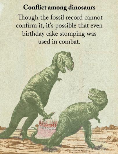 Conflict among dinosaurs (Fake Science)