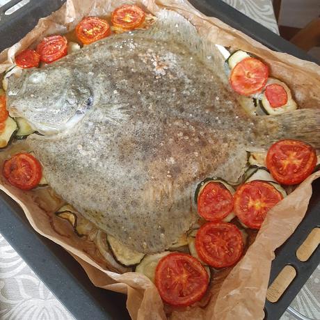 RODABALLO AL HORNO