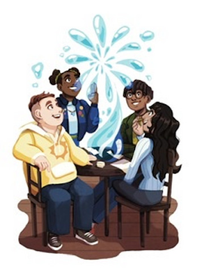 Póster para promocionar los beneficios de los JdR, por HatchlingDM