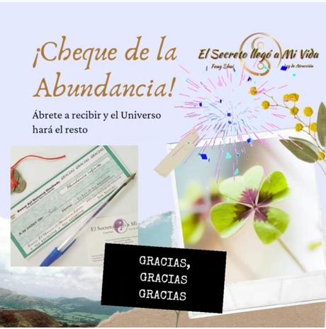 Hoy 8 de Agosto Cheque de la Abundancia