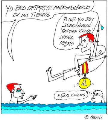 La exaltación de la dictadura. ¿De qué se ríe el Emérito? Y... deportista españoles anti Vox en las Olimpiadas de Tokio.