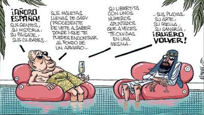 La exaltación de la dictadura. ¿De qué se ríe el Emérito? Y... deportista españoles anti Vox en las Olimpiadas de Tokio.