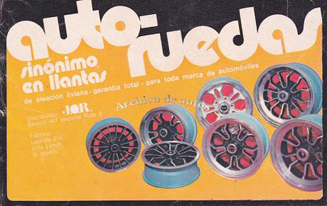 Auto-Ruedas, otra marca de llantas de Argentina