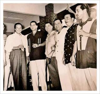 Personalidades en el antiguo Club de Golf (Parque Omar) hacia 1956 Personalidades en el antiguo Club de Golf (Parque Omar) hacia 1956