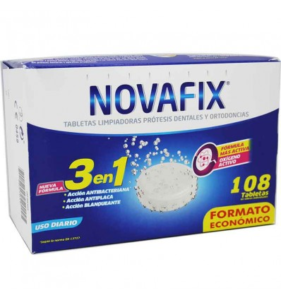 Novafix Tabletas Limpiadoras 108 Tabletas Oferta