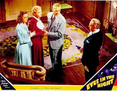 OJOS EN LA NOCHE (EYES IN THE NIGTH) (USA, 1942) Intriga, Policíaco, Espionaje