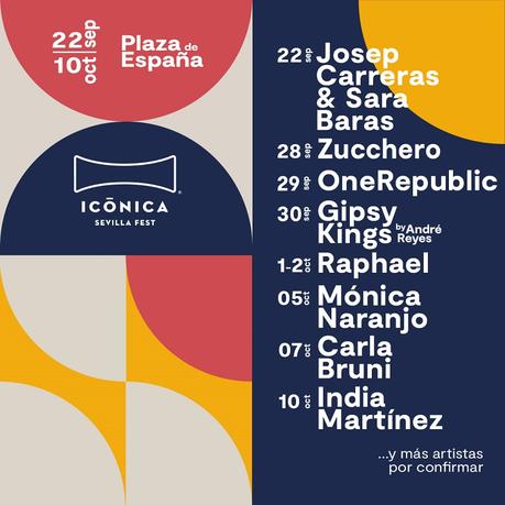 Icónica Sevilla Fest 2021: cartel y entradas