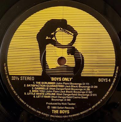 The Boys - Boys only Lp 1981