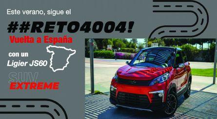 #RETO4004 con «Inútiles al volante» Vuelta a España con un microcoche Ligier JS60 Suv Extreme