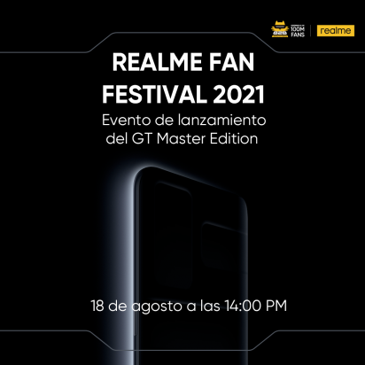 realme GT Master Edition se viene el 18 de agosto ¡y yo ya quiero uno!