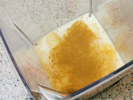 Batido de plátano, una bebida refrescante