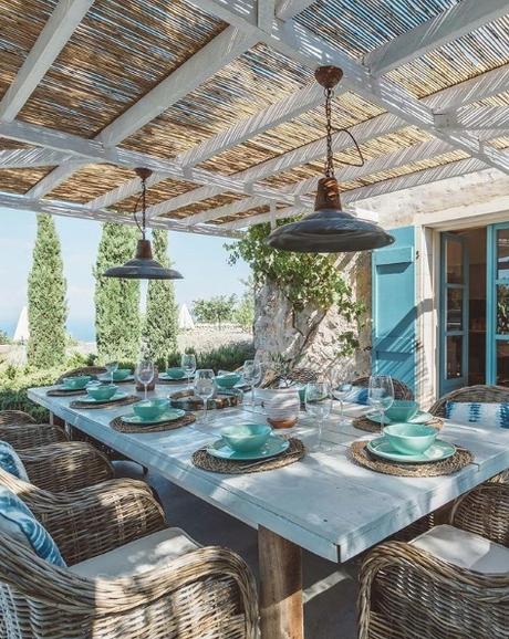 Pergolas en Estilo Rustico