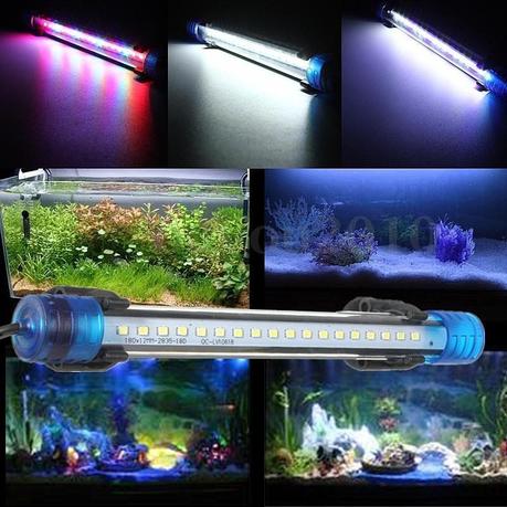 20 30 40 50cm Waterproof Aquarium Fish Tank Rgb Led Light Bar Submersible Lamp Fish Tank Waterproof Led Lights Tropical Aquarium