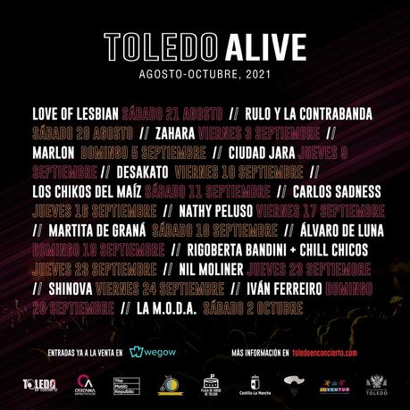 Toledo Alive 2021: fechas, cartel y entradas