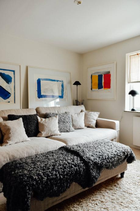 Decoración con un estilo nórdico vintage.