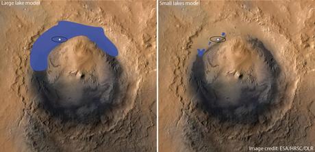 Los sedimentos del cráter Gale podrían no haberse formado en un lago Los sedimentos del cráter Gale podrían no haberse formado en un lago