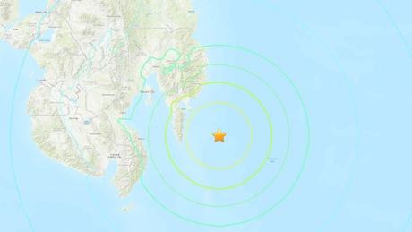Sismo de magnitud 7,1 se registró cerca de las costas de Filipinas