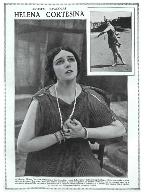 Helena Cortesina, ¿pionera del cine español?