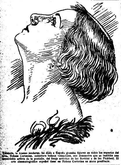Helena Cortesina, ¿pionera del cine español?