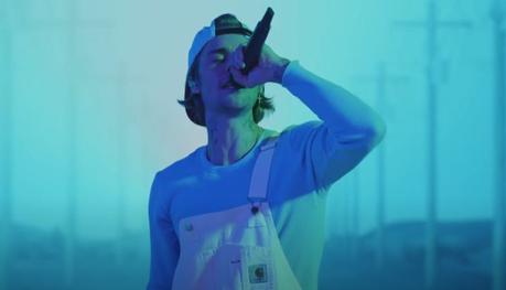 Actuación de Justin Bieber