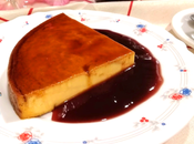 Flan queso mascarpone salsa frambuesa
