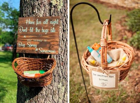 Repelente de mosquitos para bodas en verano