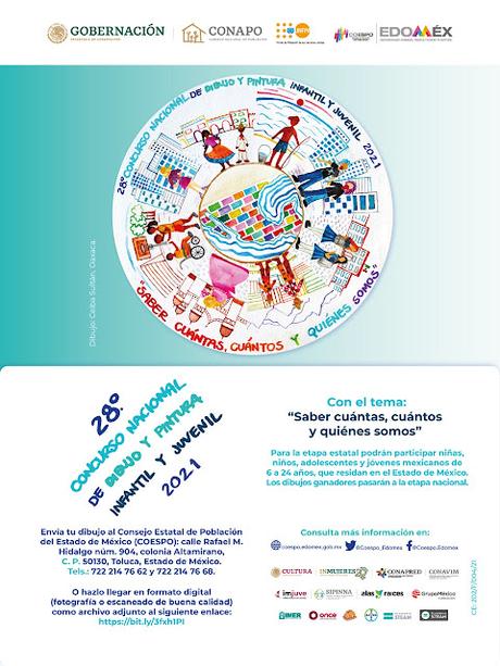 INVITA COESPO AL 28° CONCURSO NACIONAL DE DIBUJO Y PINTURA INFANTIL Y JUVENIL