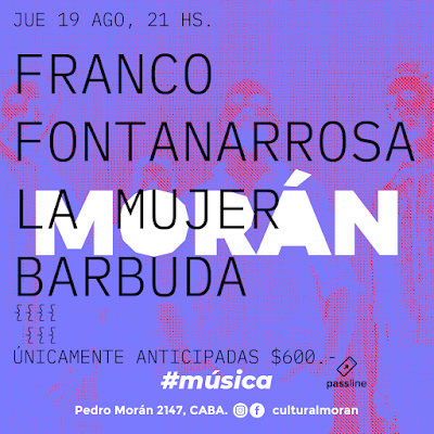 La Mujer Barbuda en Vivo (presencial) en Morán