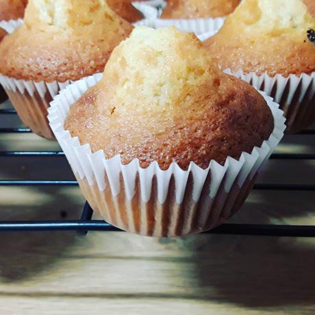 Magdalenas con copete.