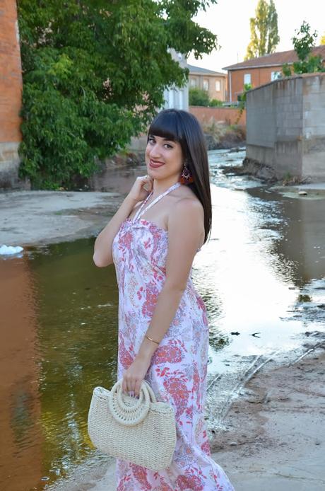 Mono floral print