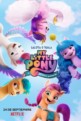 Tráiler y poster de Tráiler poster Little Pony: nueva generación