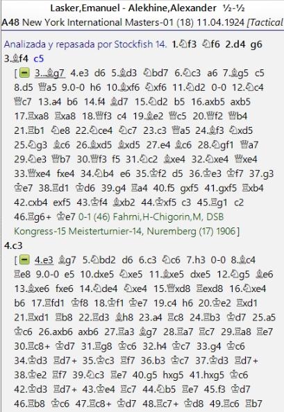 Lasker, Capablanca y Alekhine o ganar en tiempos revueltos (130)