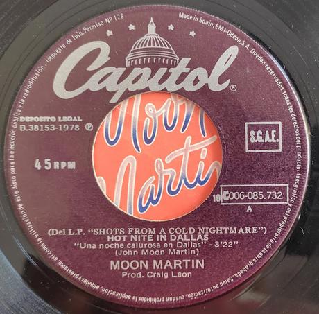 Moon Martin -Hot Nite In Dallas (Una Noche Calurosa En Dallas) 7