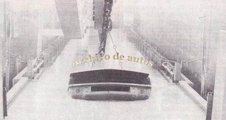 Inauguración de la planta de cataforesis de Renault Argentina en 1987