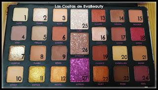#paletasombras #eyeshadow #sombrasojos #ojos #eyes #MakeupRevolution #Notino #makeup #maquillaje