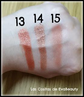 #swatches #makeup #maquillaje #lowcost #notino #makeuprevolution #eyeshadow #paletasombras #sombrasojos #eyes #ojos