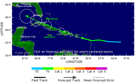 Caribe tiene respiro ahora tormenta tropical 